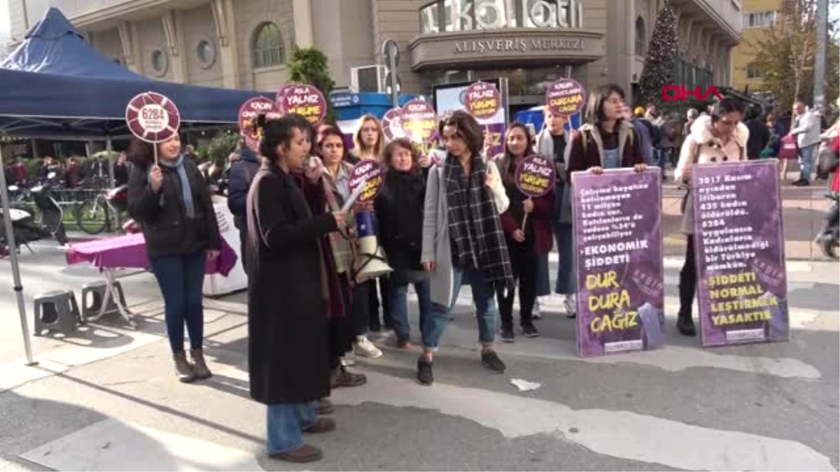 Eskişehir\'de, Kadınlardan Şiddete Karşı Tepki