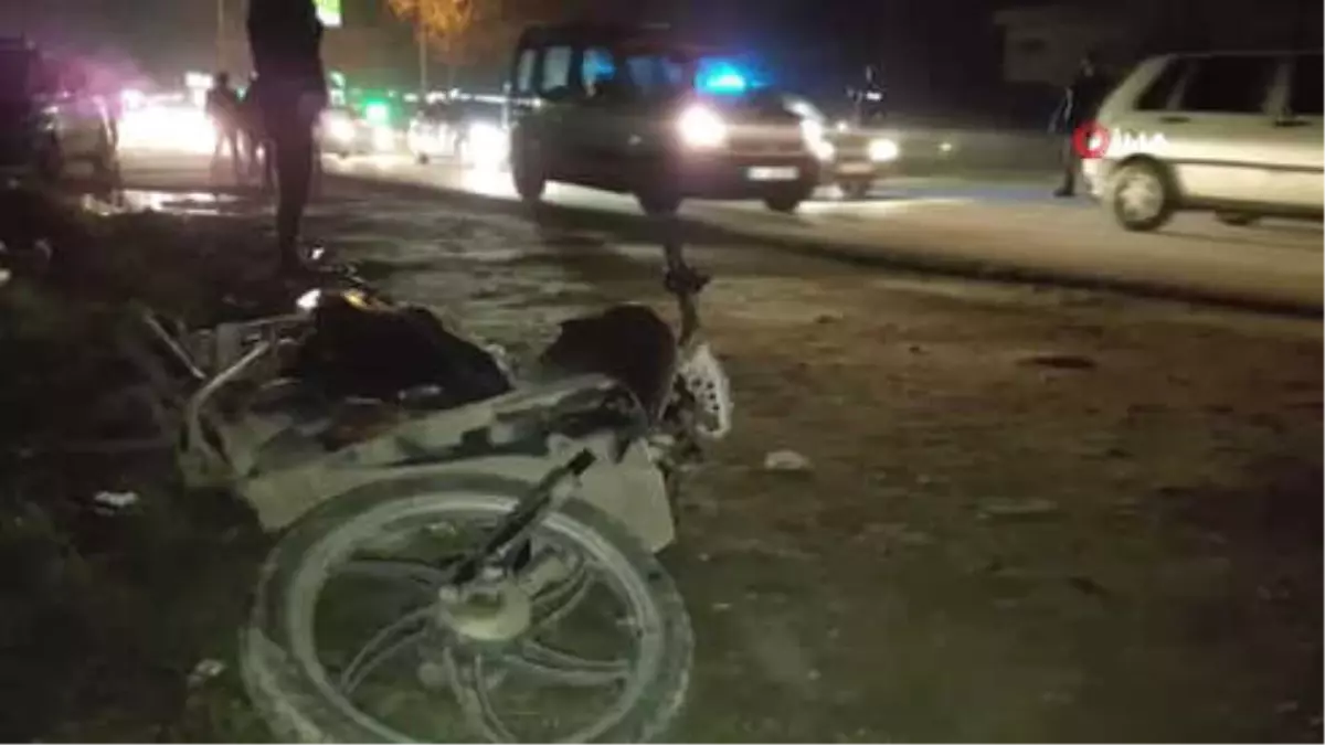 Motosiklet Yayaların Arasına Daldı: 1 Ölü, 3 Yaralı