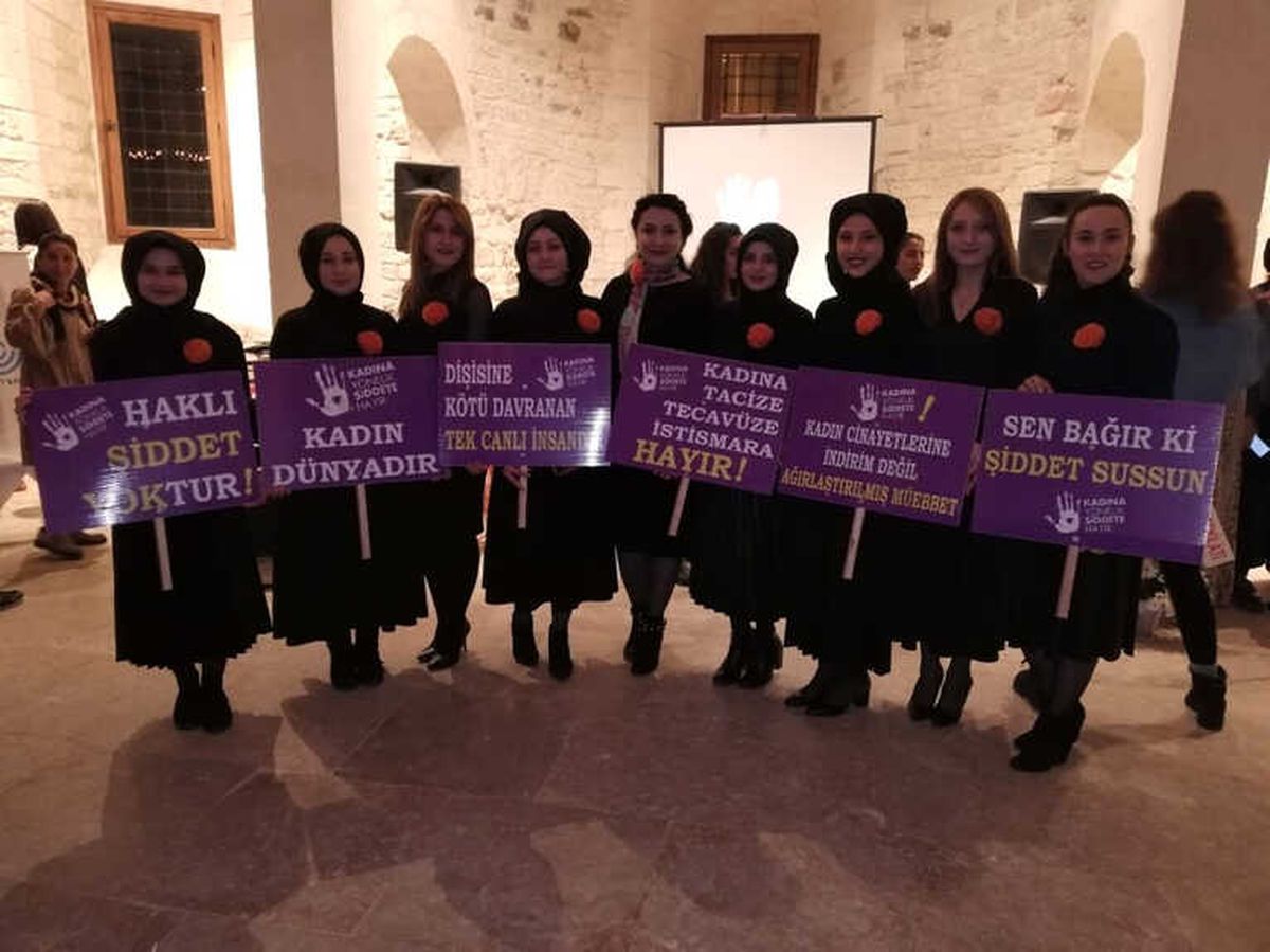 Ünye Kadına Şiddete "Hayır" Dedi