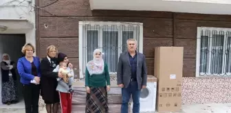 Yangın Mağduru Ailenin Yüzü Büyükşehirle Güldü