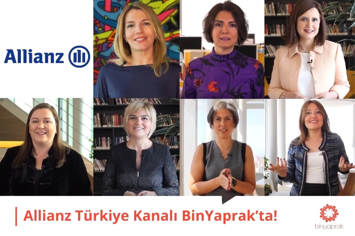 Allianz Türkiye Kadın Çalışanlarının İlham Veren Hikayelerini \'Binyaprak\'ta Paylaştı