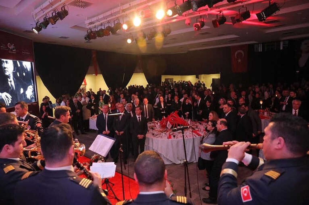 Edirne\'de Kurtuluş Günü Resepsiyonu