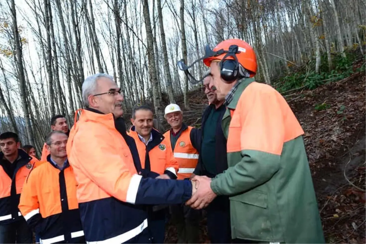 Karacabey Yenice\'de Orman Teşkilatı ile Bir Araya Geldi