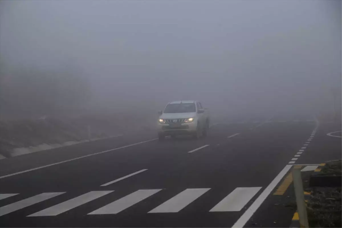 Kastamonu\'da Hava Ulaşımına Sis Engeli