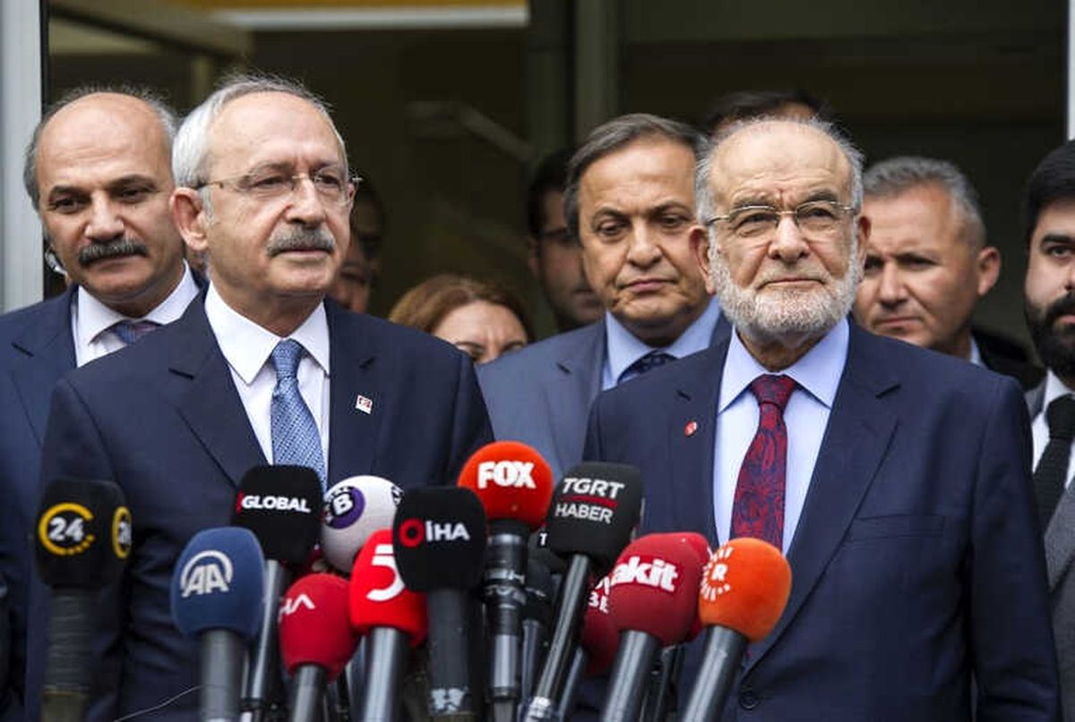 Kılıçdaroğlu, Karamollaoğlu ile Görüştü