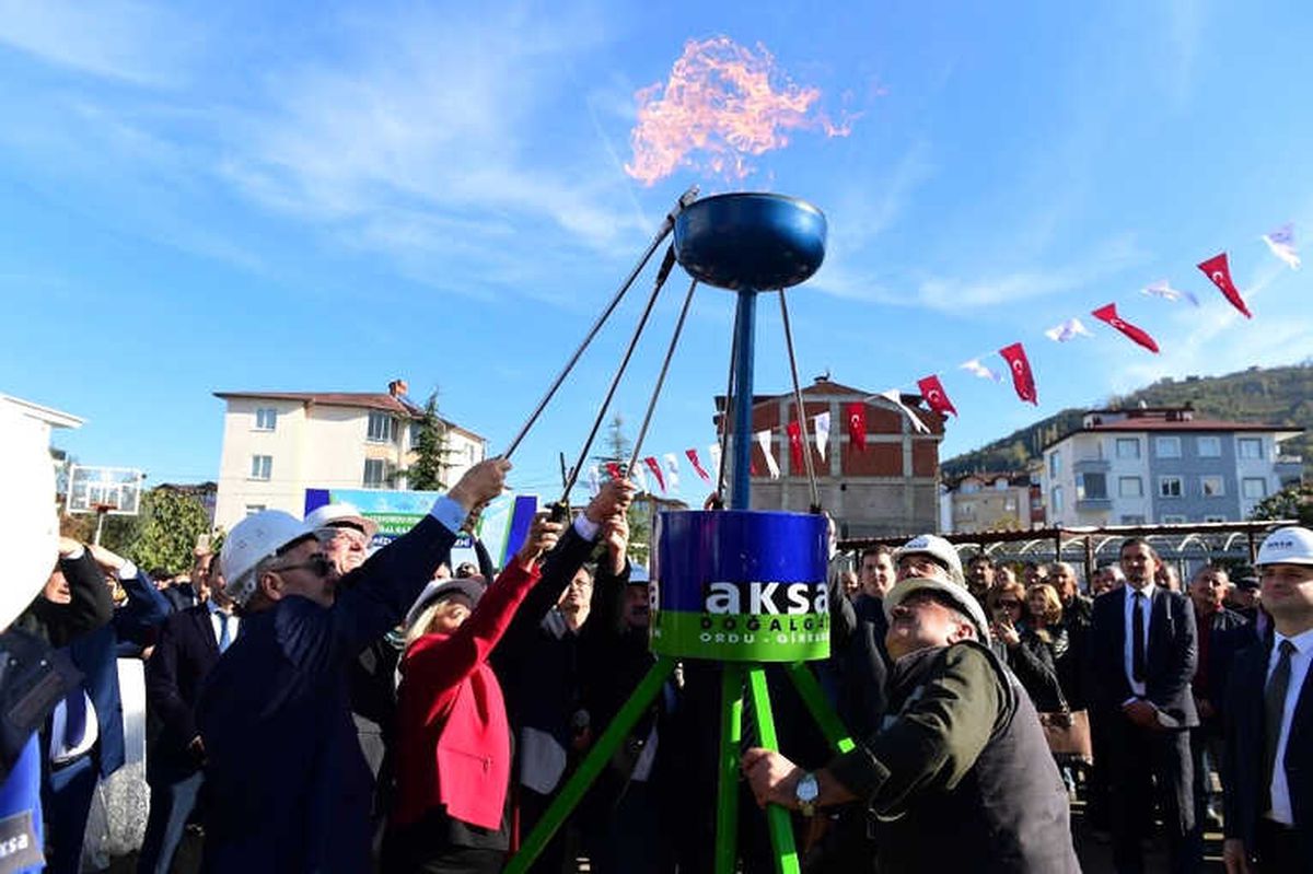 Ordu\'da Doğalgaz Yayılıyor