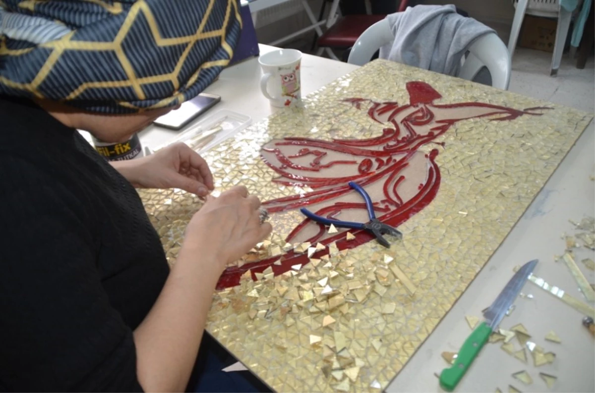 Safranbolu\'da Mozaik Sanatı Yaşatılıyor