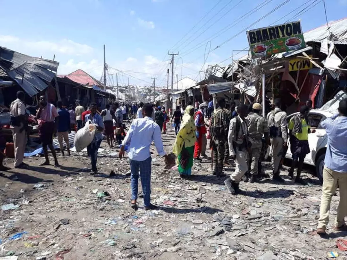 Somali\'de Pazar Yerinde Patlama: 8 Ölü