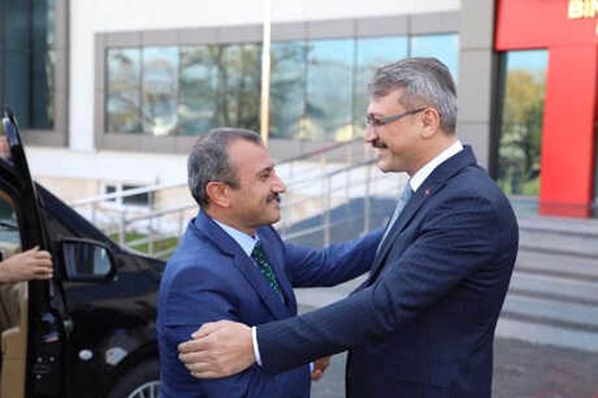 Tunceli Valisi Sonel\'den Bingöl Valisi Ekinci\'ye Ziyaret