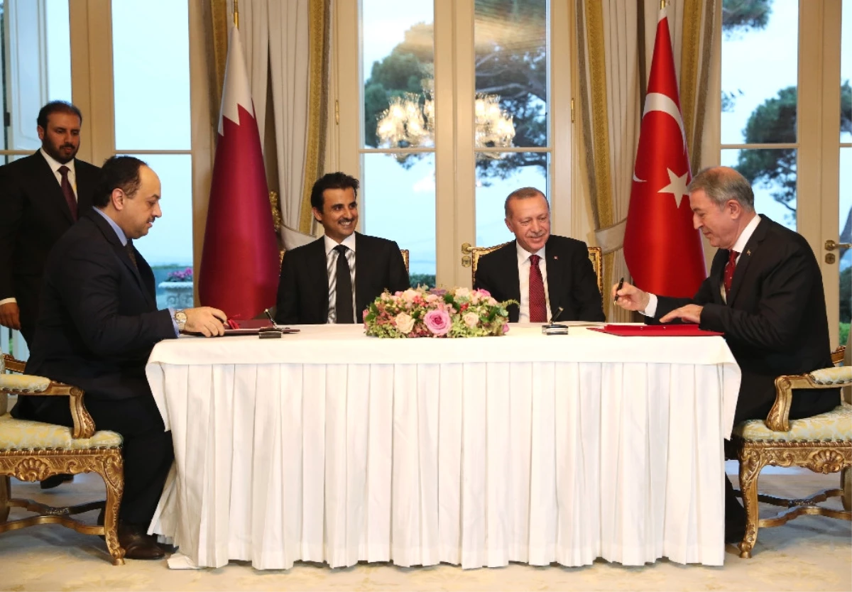 Türkiye-Katar Arasında İki Protokol İmzalandı