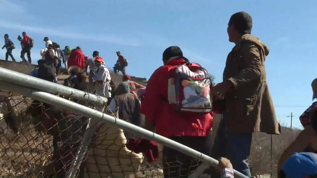 Video | ABD Polisinden Sınırı Aşmaya Çalışan Göçmenlere Gazlı Müdahale