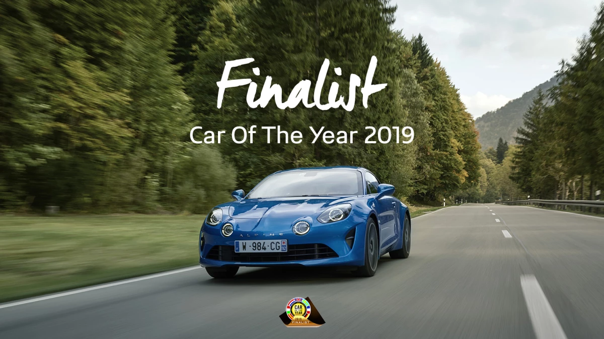 Alpine A110 2019 Yılın Otomobili "COTY" Finalisti