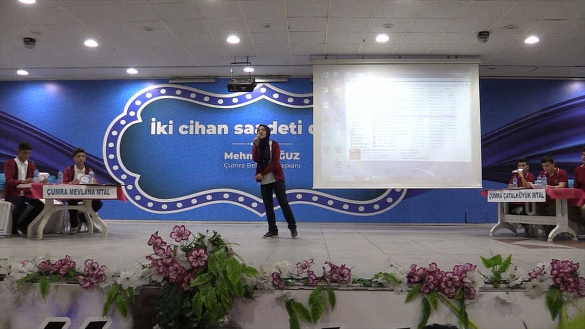 Çumra\'da "Haydi Konuş Bakalım" Yarışması