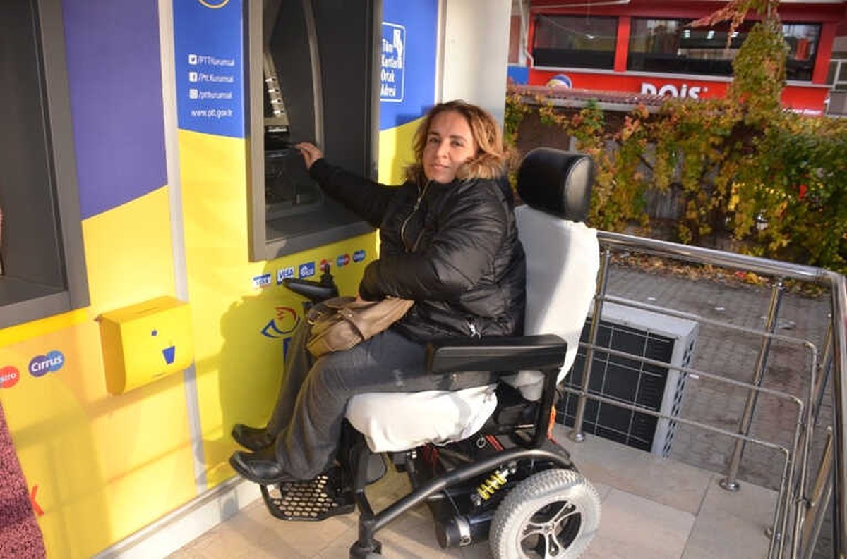 Engelli Vatandaşlar Maaşlarını Çekebilecekleri Atm İstiyor