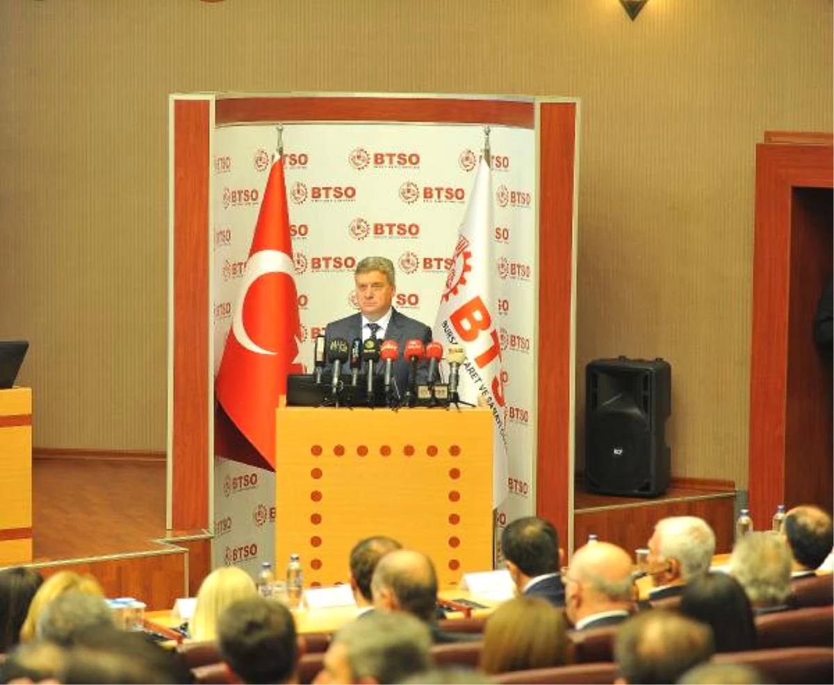 Makedonya Cumhurbaşkanı İvanov Bursa\'da