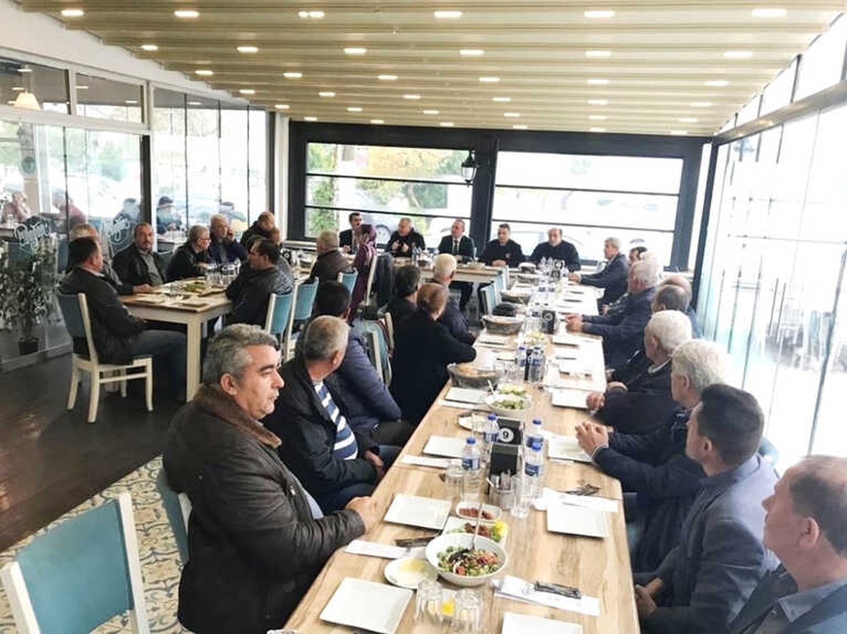 Muhtarlarla İlçe Asayişi Masaya Yatırıldı