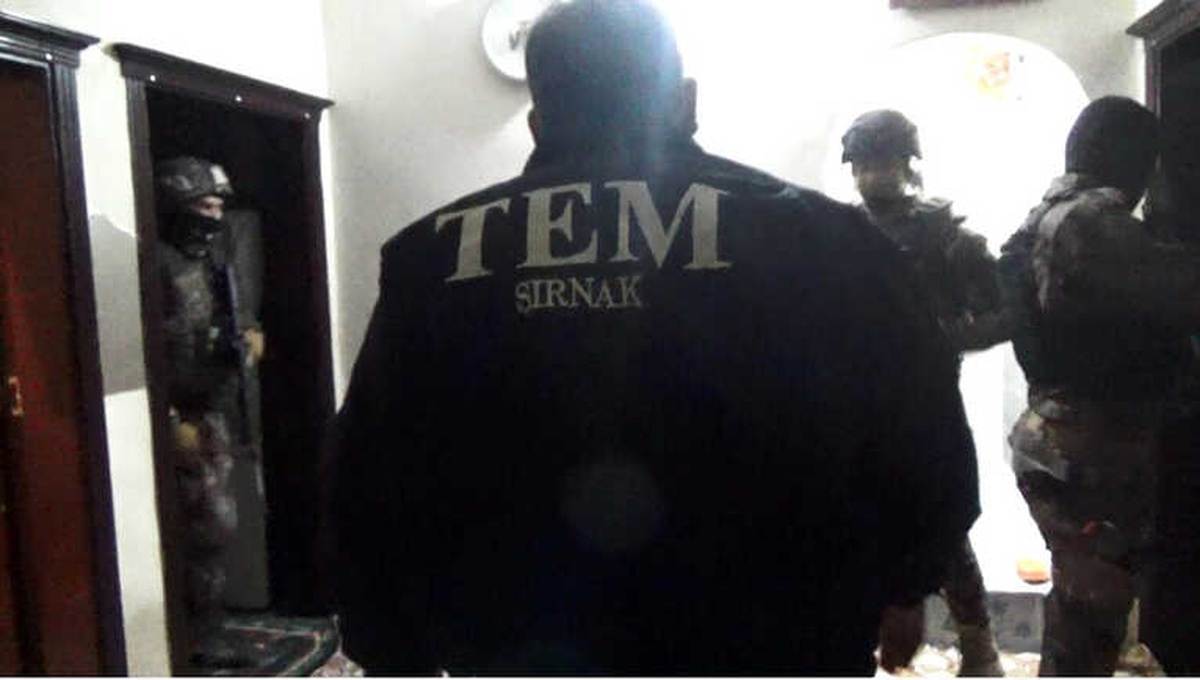 Şırnak\'ta Terör Operasyonu: 50 Gözaltı