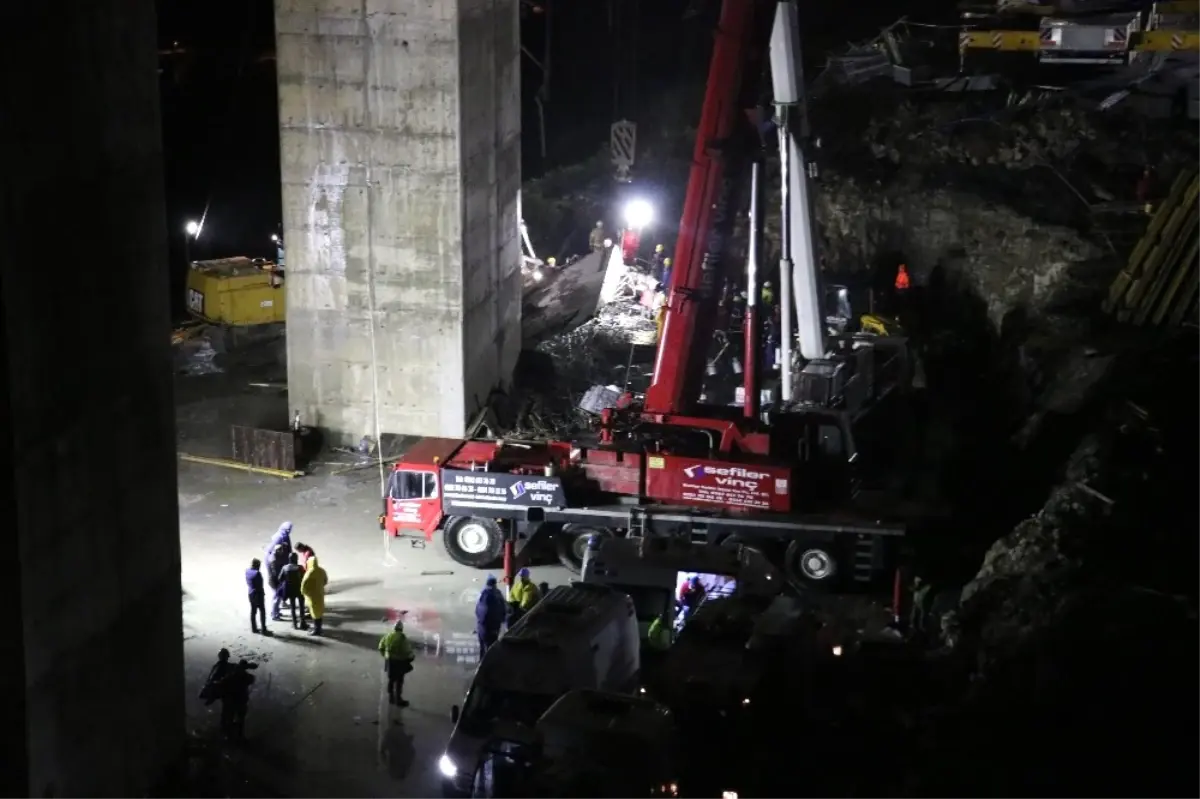 Beton Blok Altında Kalan İşçilerden 1\'nin Daha Cansız Bedenine Ulaşıldı