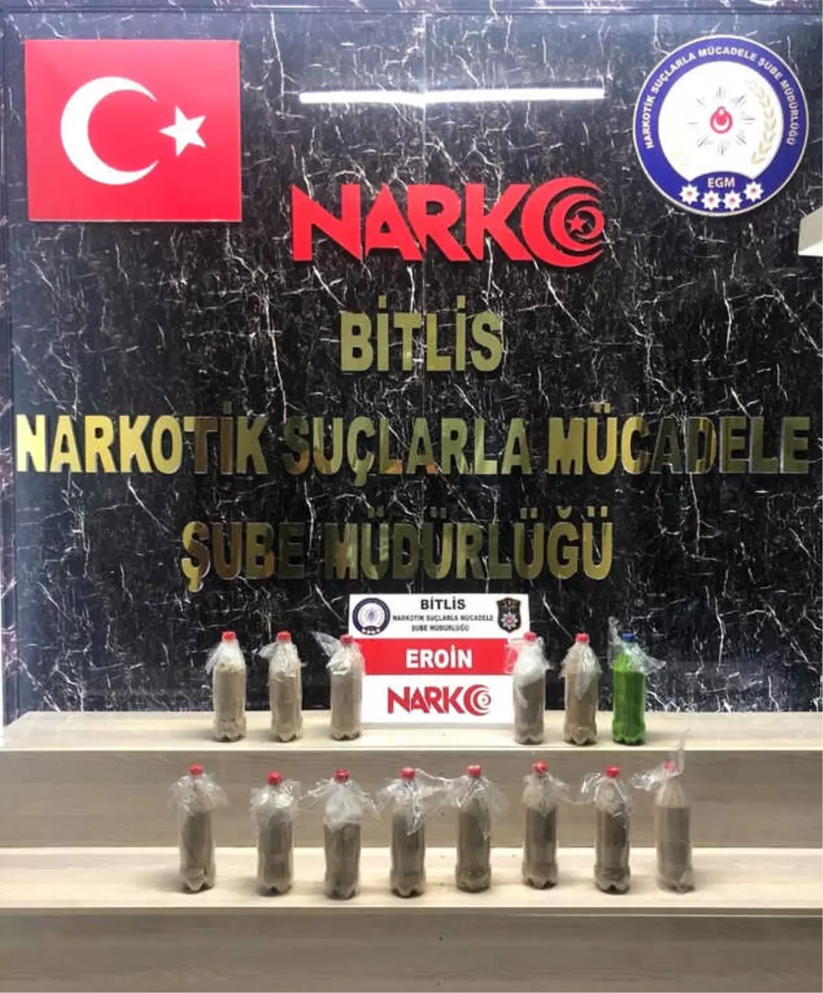 Bitlis\'te 11 Kilo Eroin Ele Geçirildi