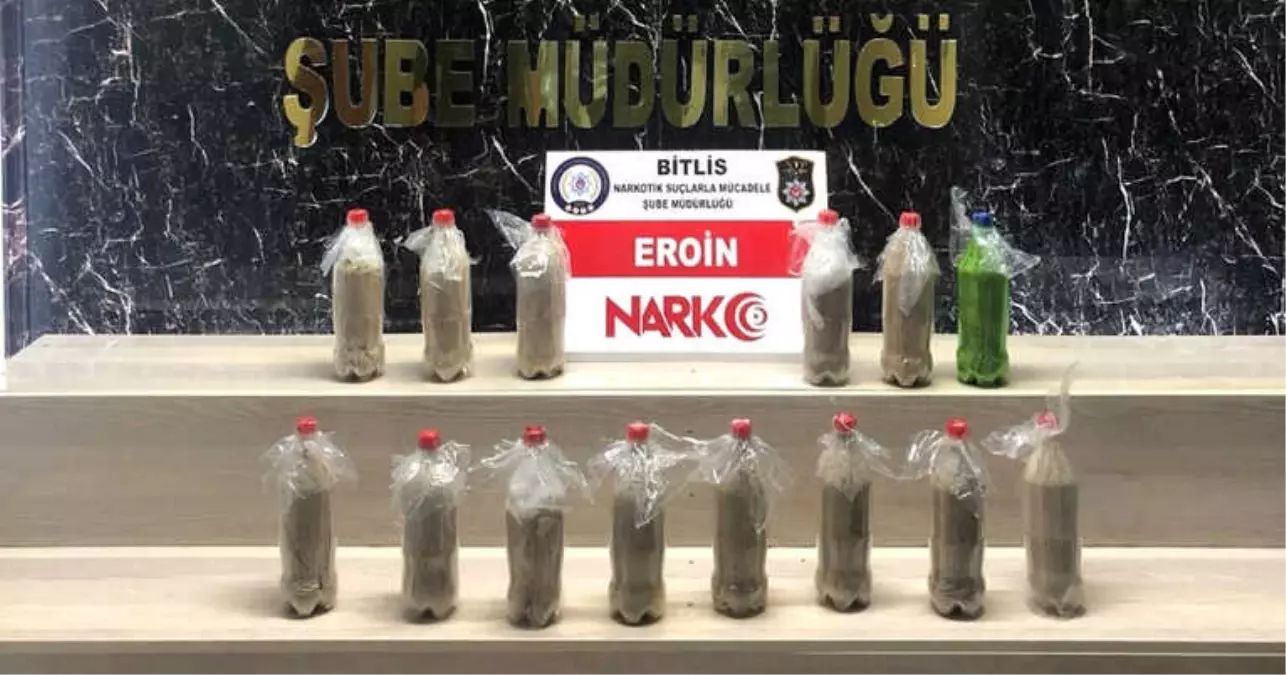 Bitlis\'te 11 Kilo Eroin Ele Geçirildi