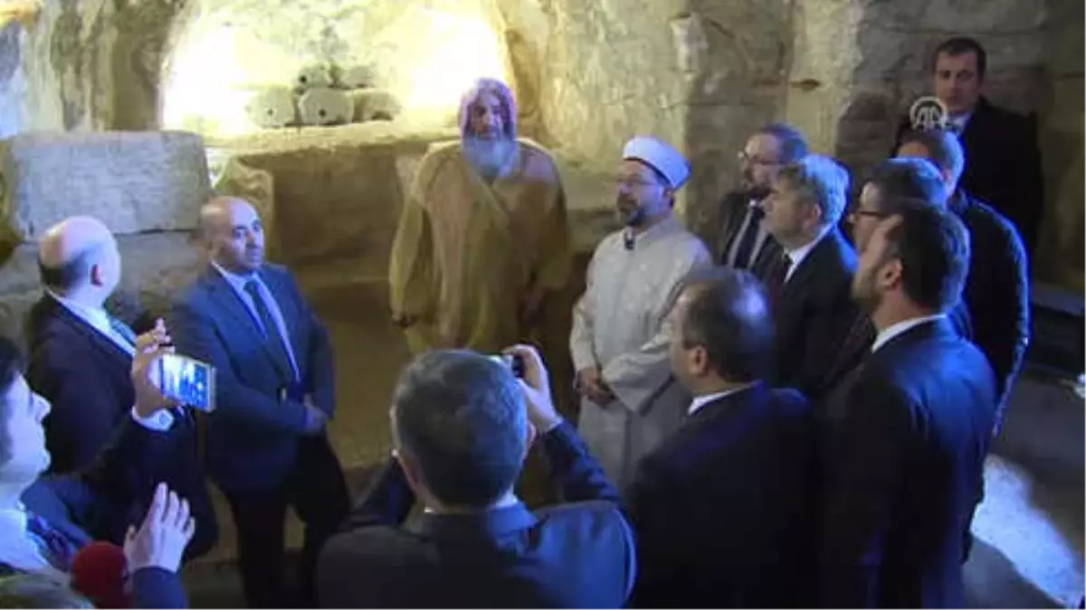 Diyanet İşleri Başkanı Ali Erbaş Ürdün\'de (2) - Ashab-ı Kehf Mağarası ve Sahabe Kabirlerini Ziyareti