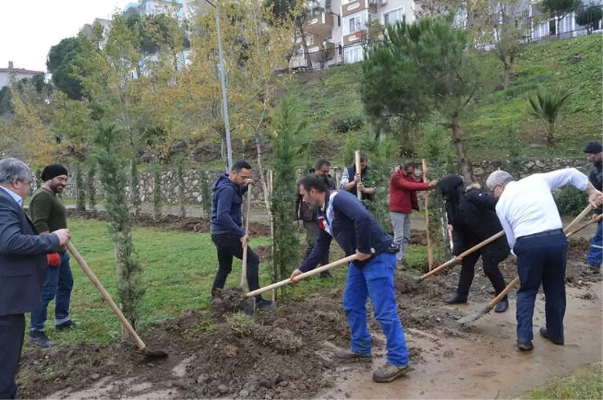 Erdek\'te Görev Yapan Öğretmenlere Fidan