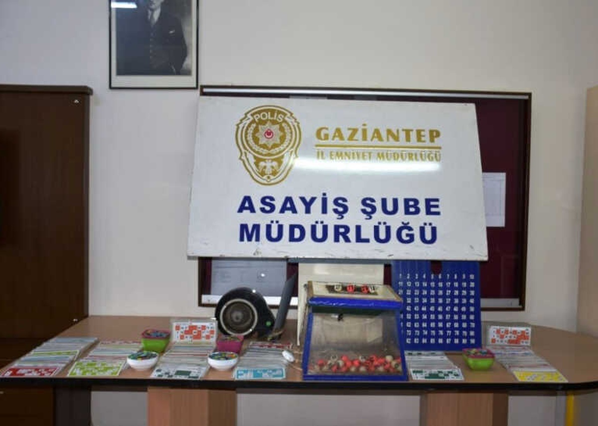Gaziantep\'te Tombala Operasyonu: 93 Gözaltı