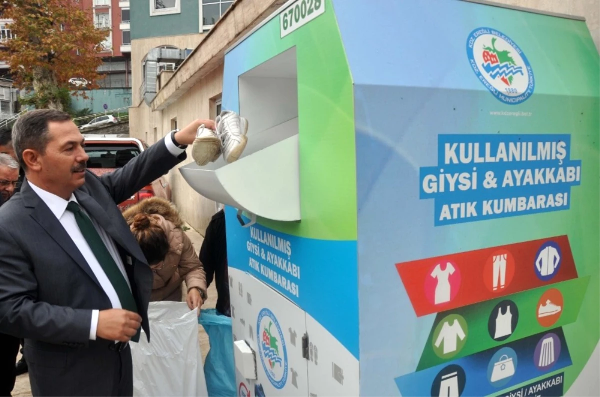 Kdz. Ereğli Belediyesi, Giysi ve Ayakkabıları İhtiyaç Sahibi Vatandaşla Buluşturuyor