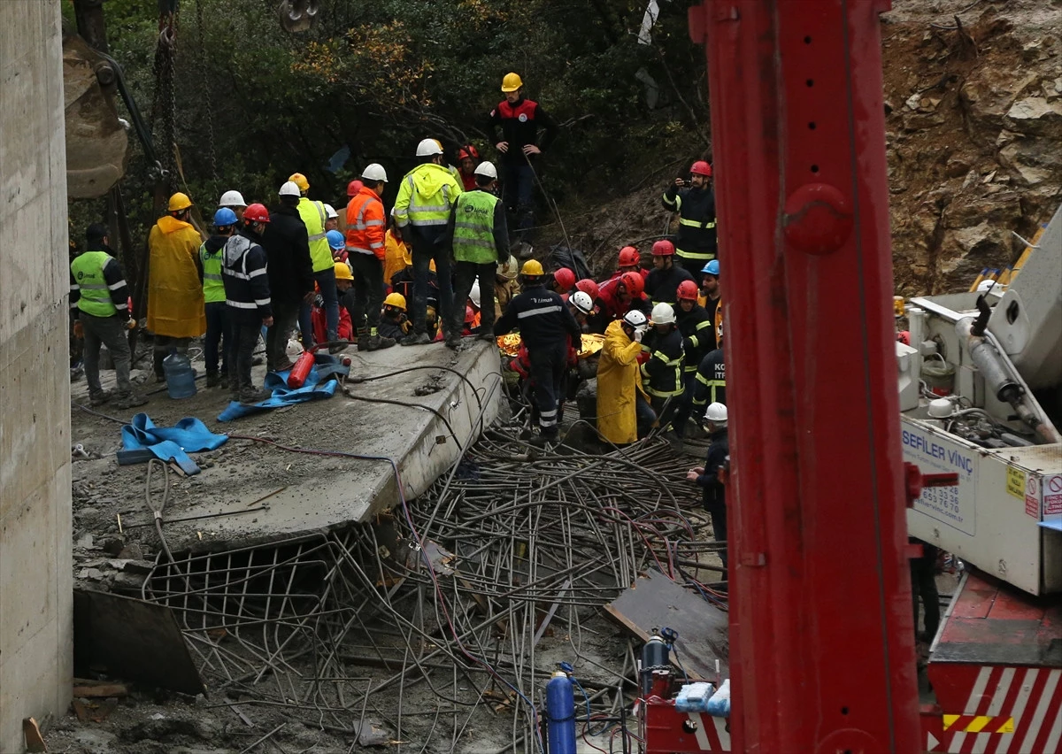 Kuzey Marmara Otoyolu\'ndaki İş Kazası