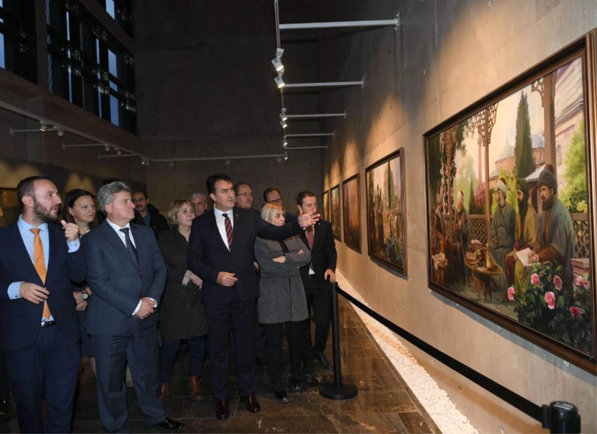 Makedonya Cumhurbaşkanı Fetih Müzesi\'ne Hayran Kaldı