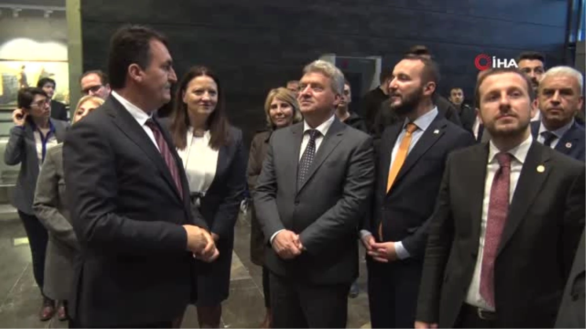 Makedonya Cumhurbaşkanı Fetih Müzesi\'ne Hayran Kaldı