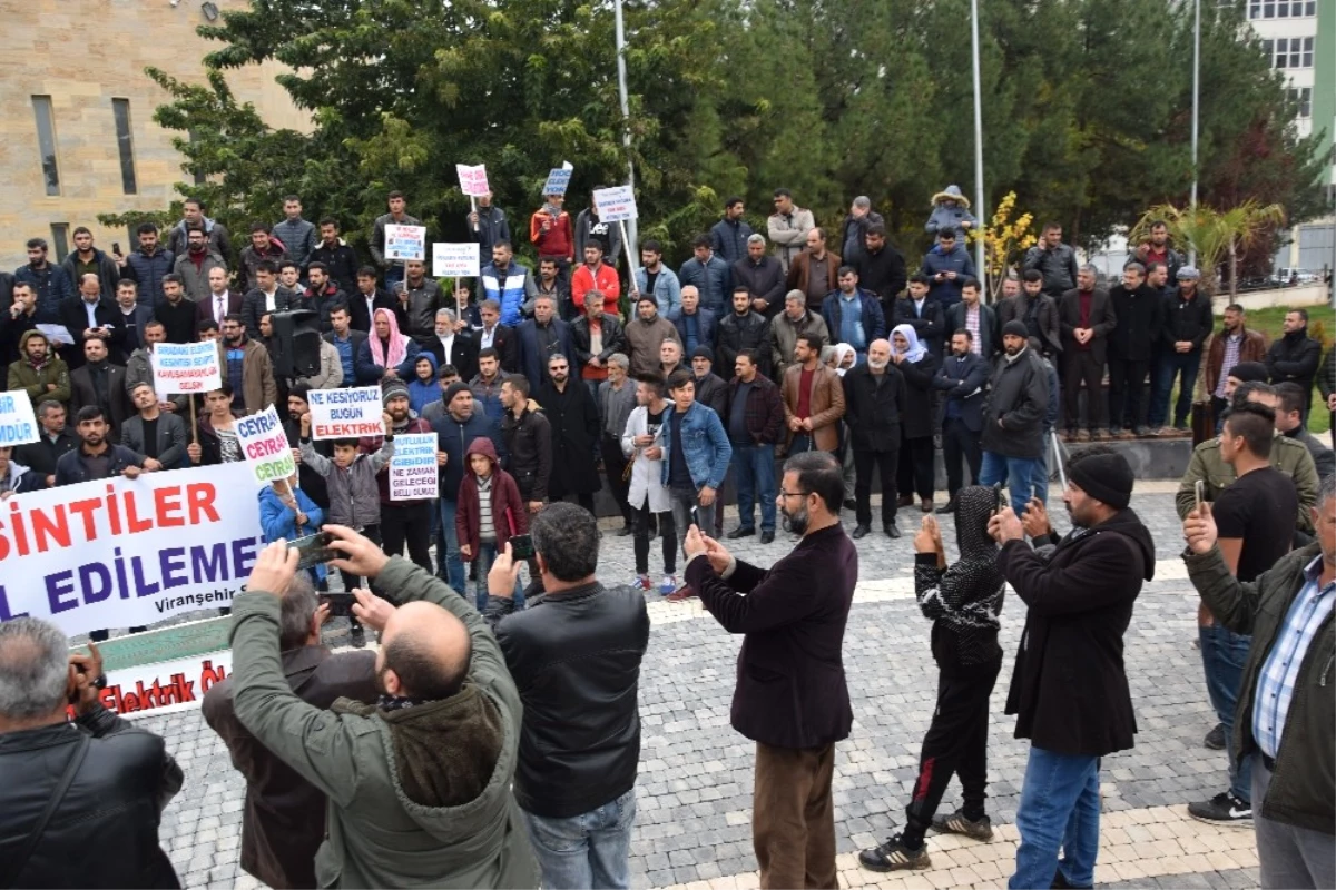 Viranşehir\'de Elektriğin Cenazesi Kaldırıldı