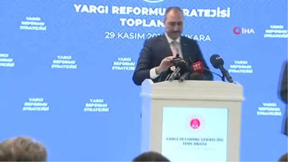 Adalet Bakanı Abdulhamit Gül, Yargı Reformu Stratejisi Toplantısı\'na Katıldı