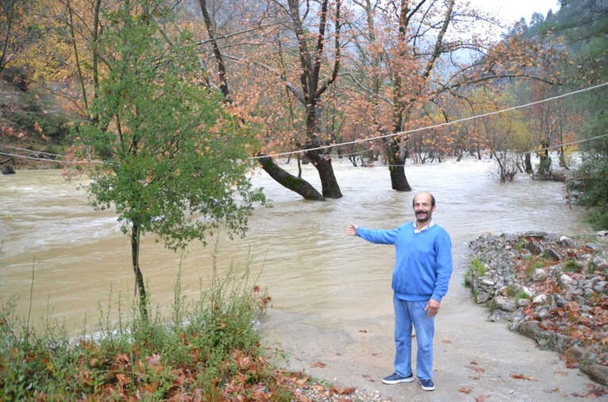 Antalya Üzümdere Irmağı\'nın Su Seviyesi Yükseldi
