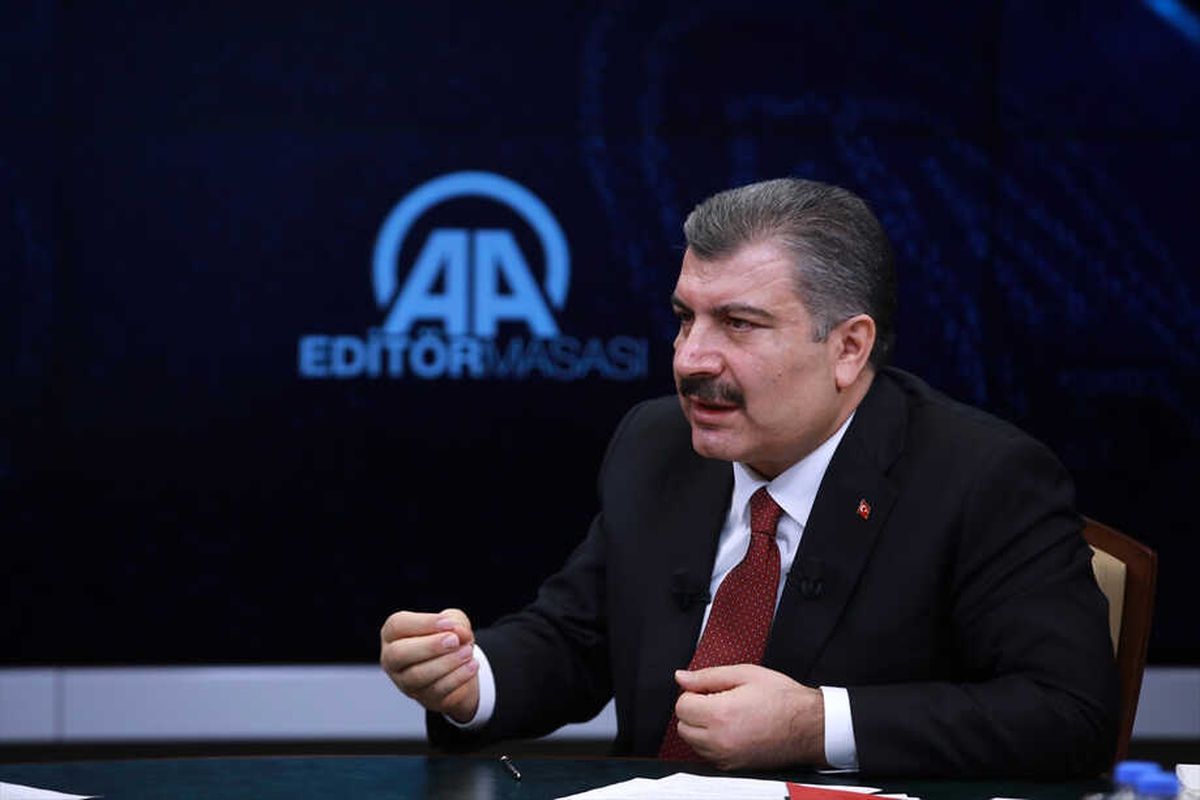 Bakan Koca, Aa Editör Masası\'na Konuk Oldu