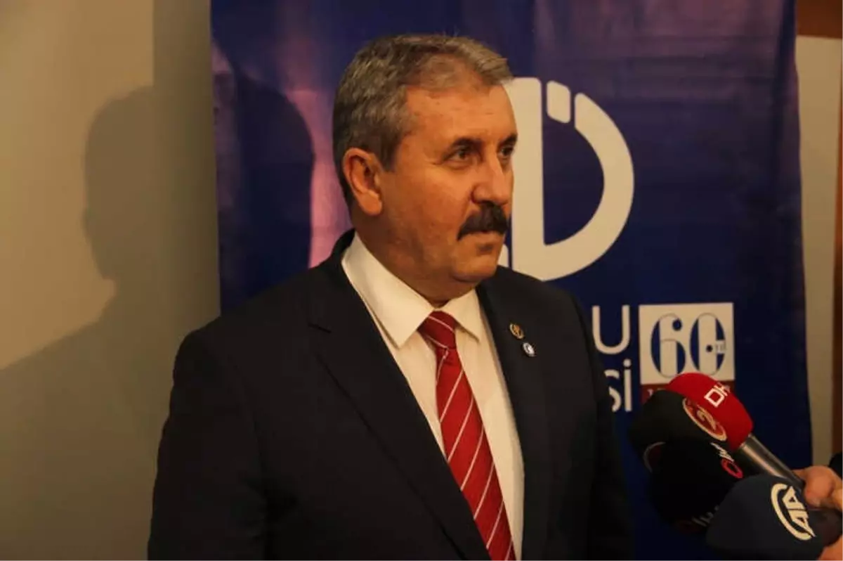 BBP Lideri Destici: "Hdp ile Hiçbir Siyasi Partinin İşbirliği İçinde Olmaması Lazım"