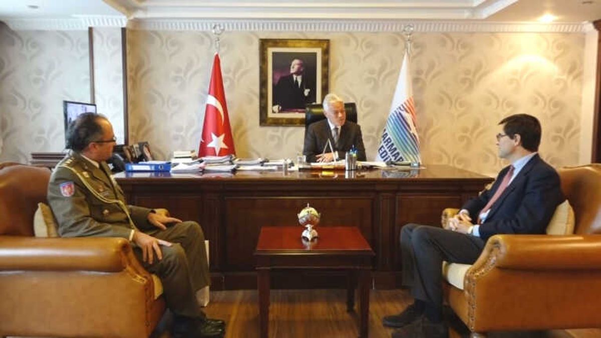 Büyükelçi Barba Marmaris\'e Geldi