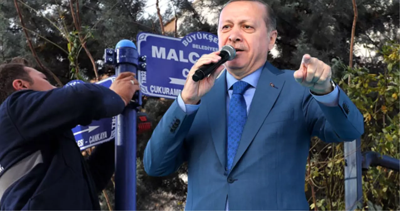 Cumhurbaşkanı Erdoğan Talimatı Vermişti, ABD Büyükelçiliği\'nin Bulunduğu Caddeye \'Malcolm X\' İsmi Verildi