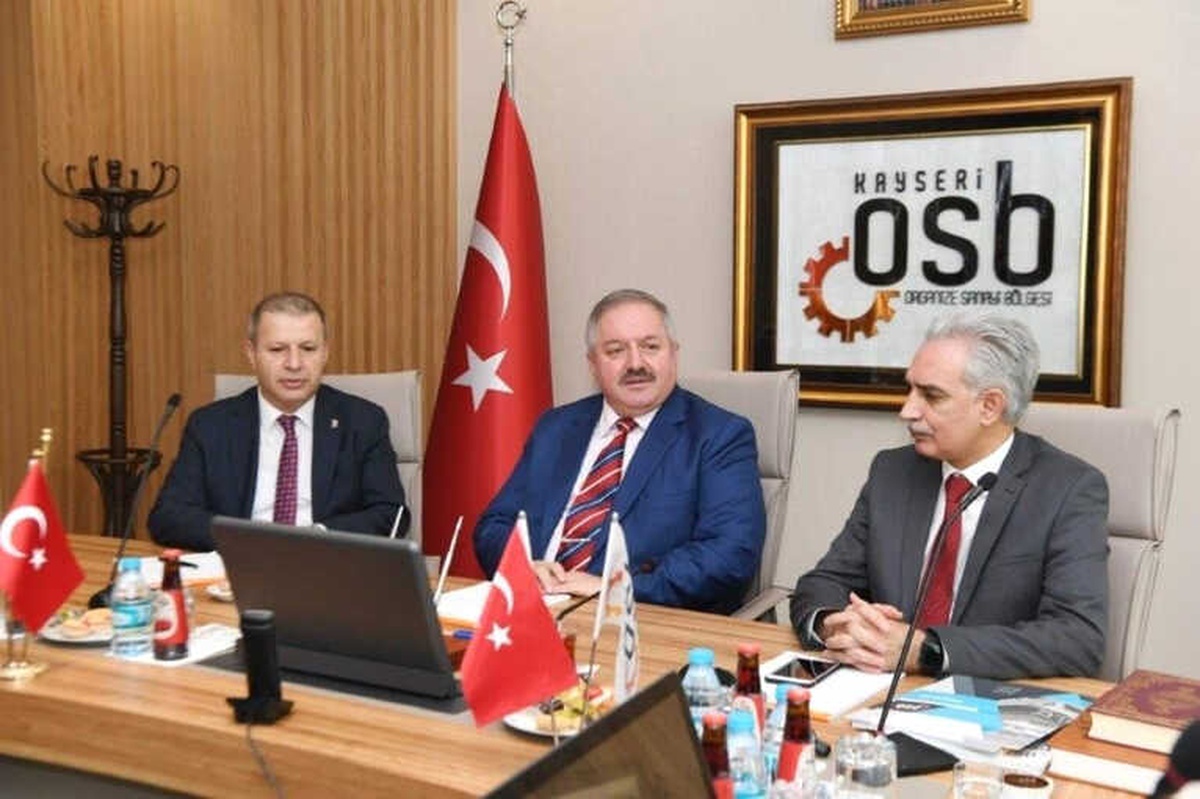 Kıbrıs Türk Sanayi Odası Heyetinden Kayseri Osb Ziyareti