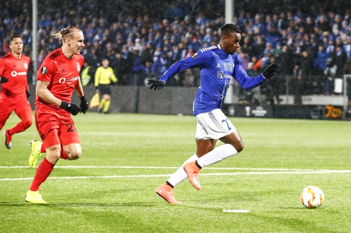 UEFA Avrupa Ligi: Sarpsborg: 2 - Beşiktaş: 0 (İlk Yarı)