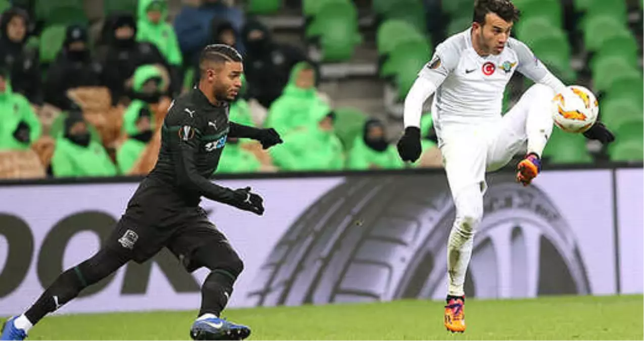 Akhisarspor, Deplasmanda Krasnodar\'a 2-1 Mağlup Oldu