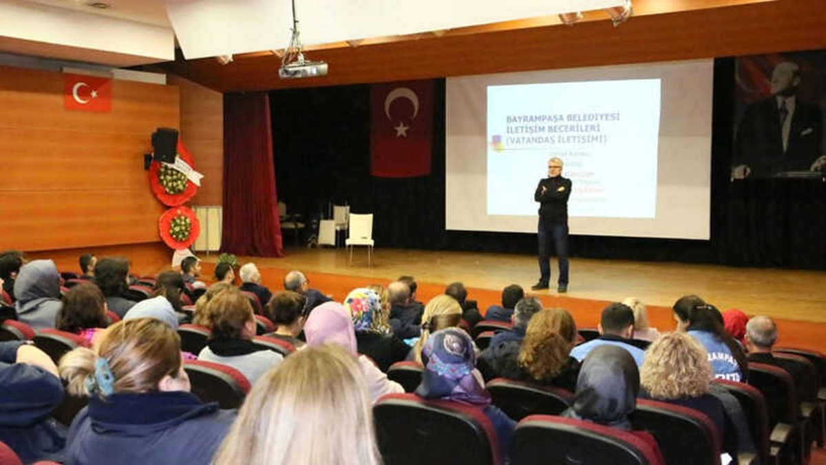 Bayrampaşa Belediyesi Personeline "Vatandaşla Pozitif İletişim" Eğitimi