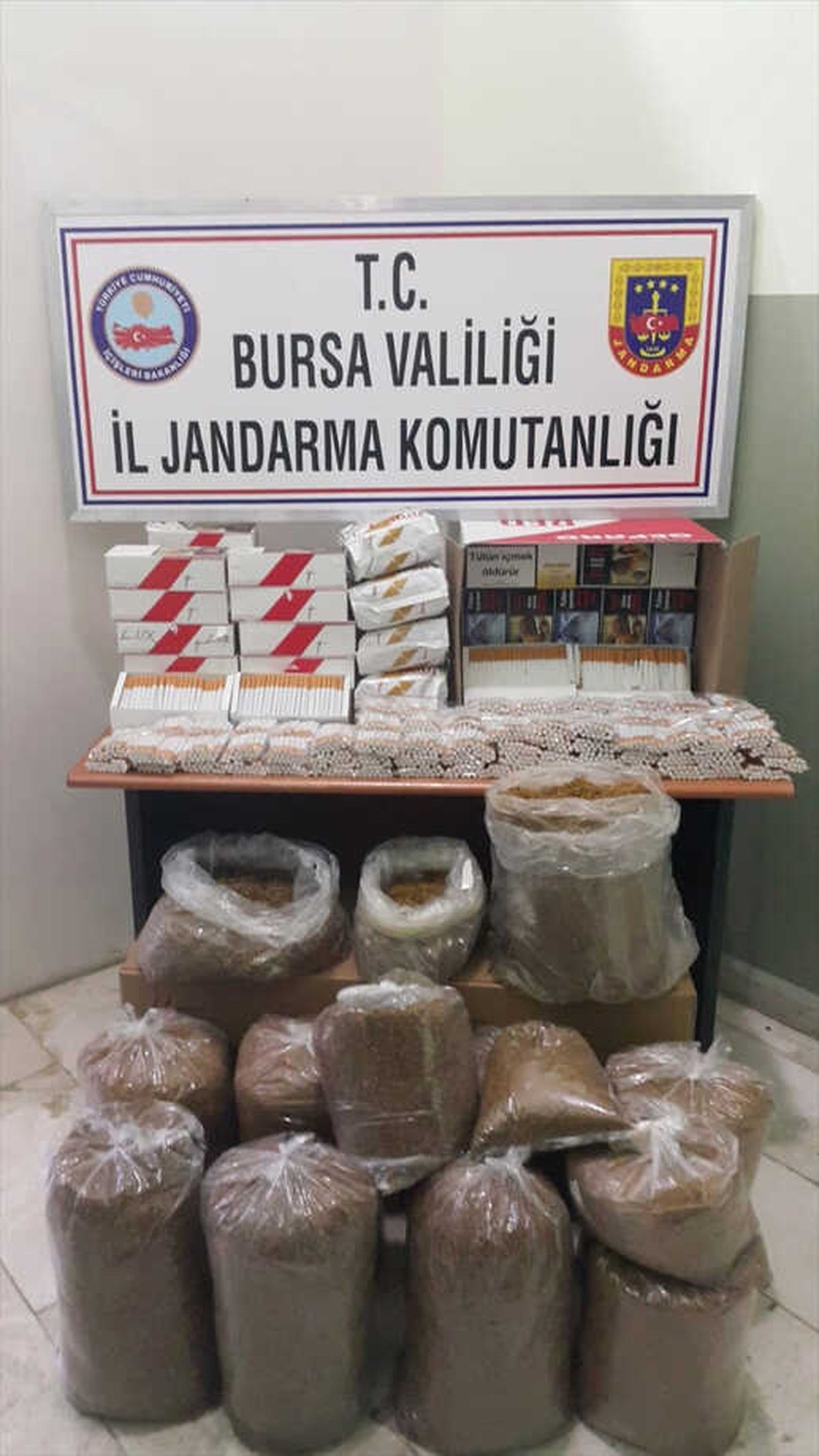 Bursa\'da Kaçakçılıkla Mücadele