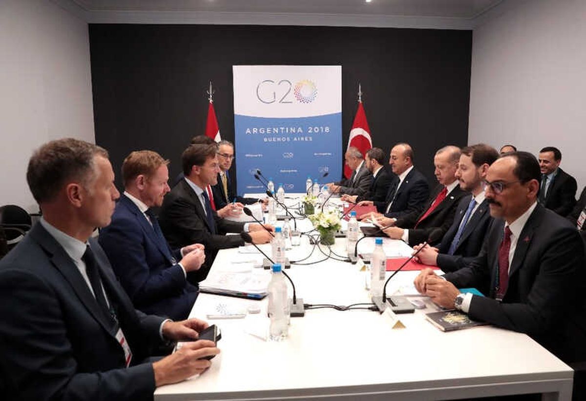 Cumhurbaşkanı Erdoğan, Hollanda Başbakanı Mark Rutte ile Görüştü