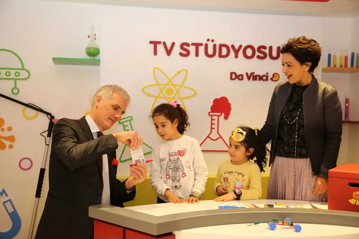 Da Vinci Televizyon Kanalı İlk Çocuk Tv Stüdyosunu Kidzania\'da Açtı