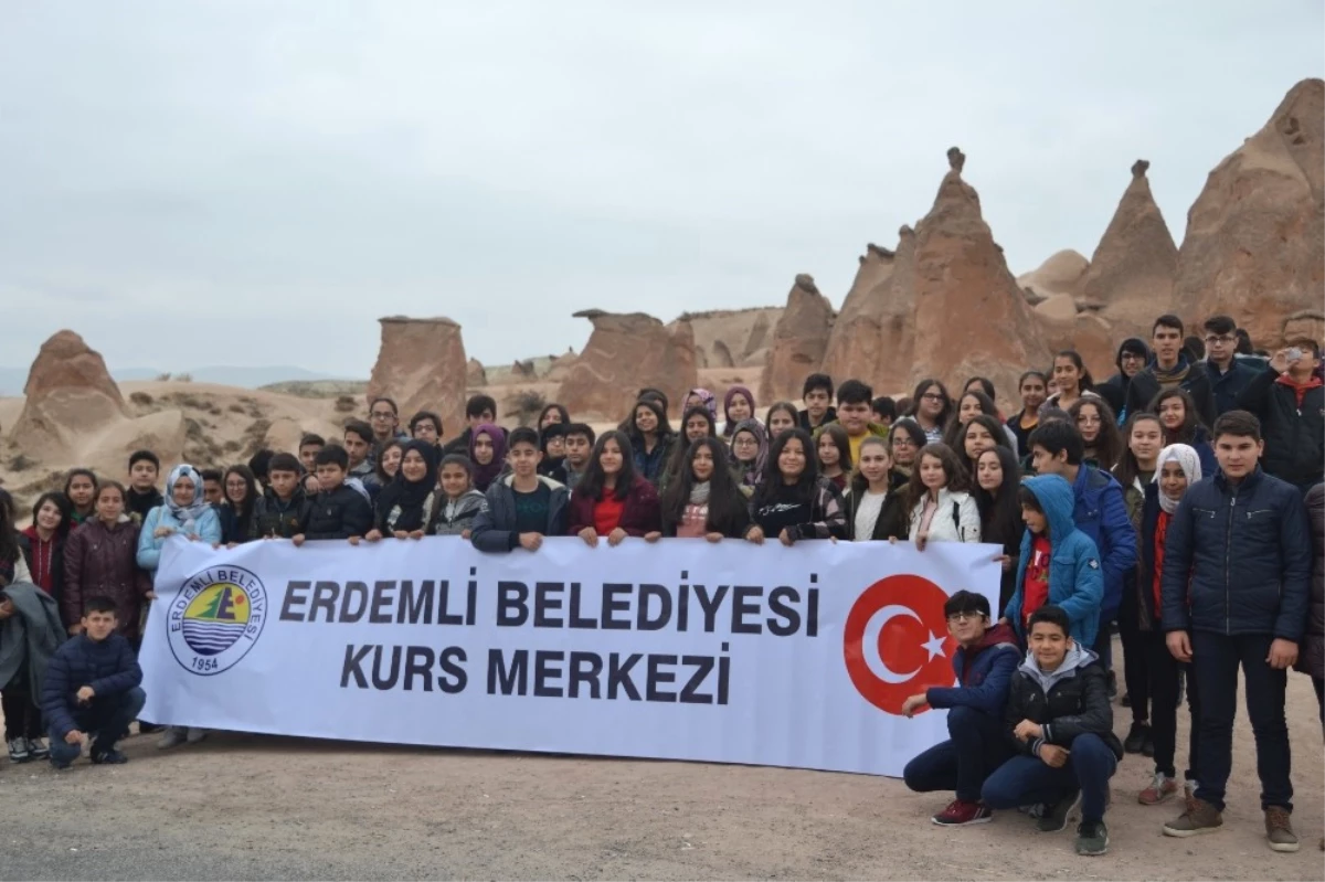 Erdemli\'de Öğrencilere Kapadokya Gezisi
