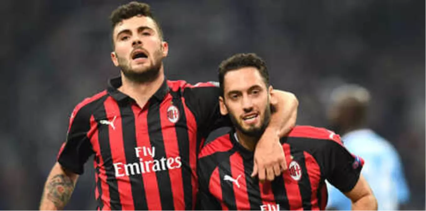 Milan\'ın, Dudelange\'yi Gole Boğduğu Maçta Hakan Çalhanoğlu Takımının 3. Golünü Kaydetti