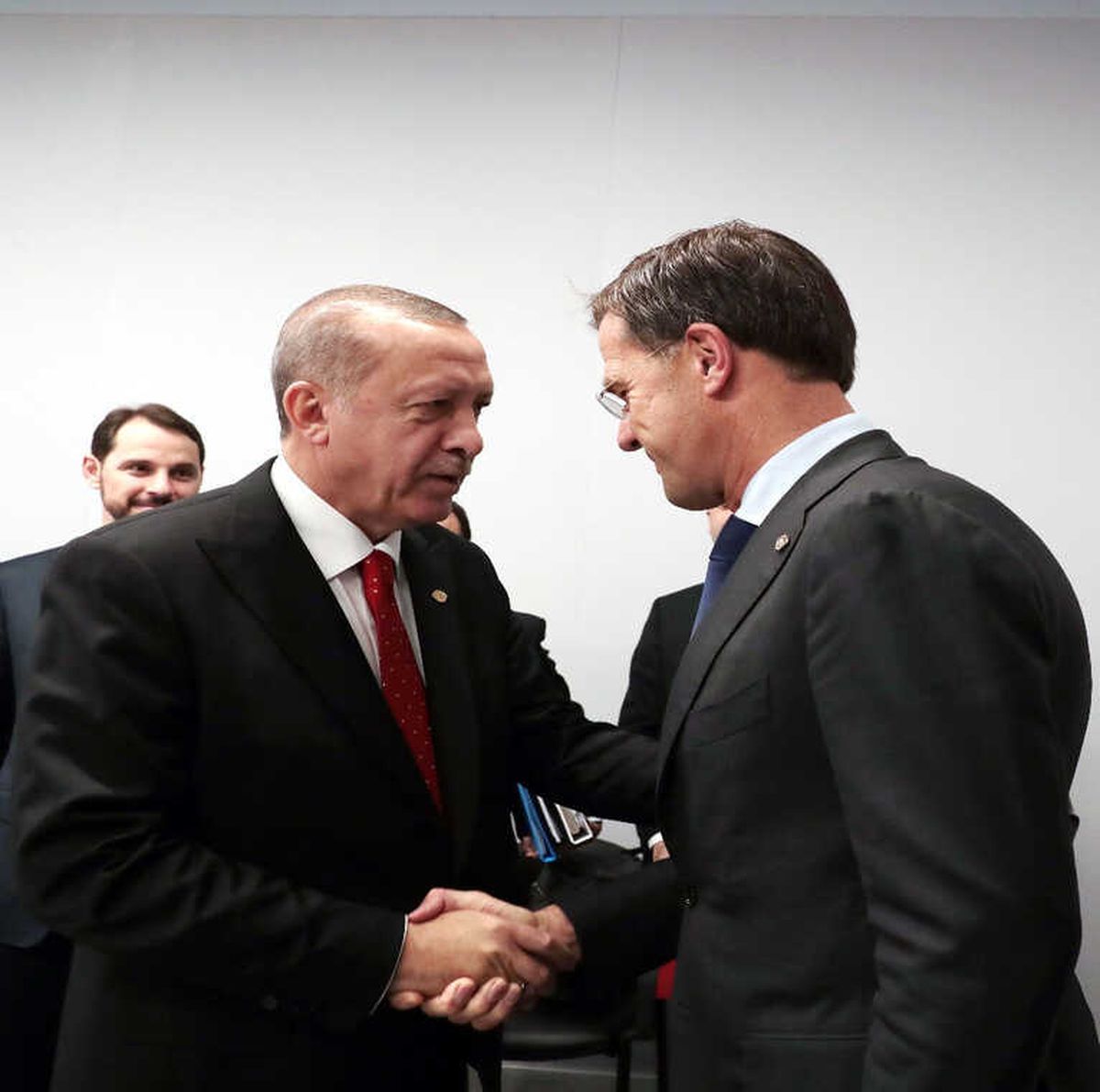 Hollanda Başbakanı Mark Rutte ile Görüştü
