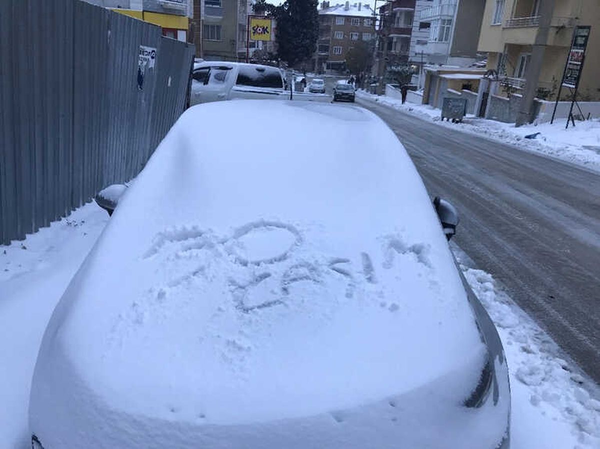 Keşan Beyaza Büründü