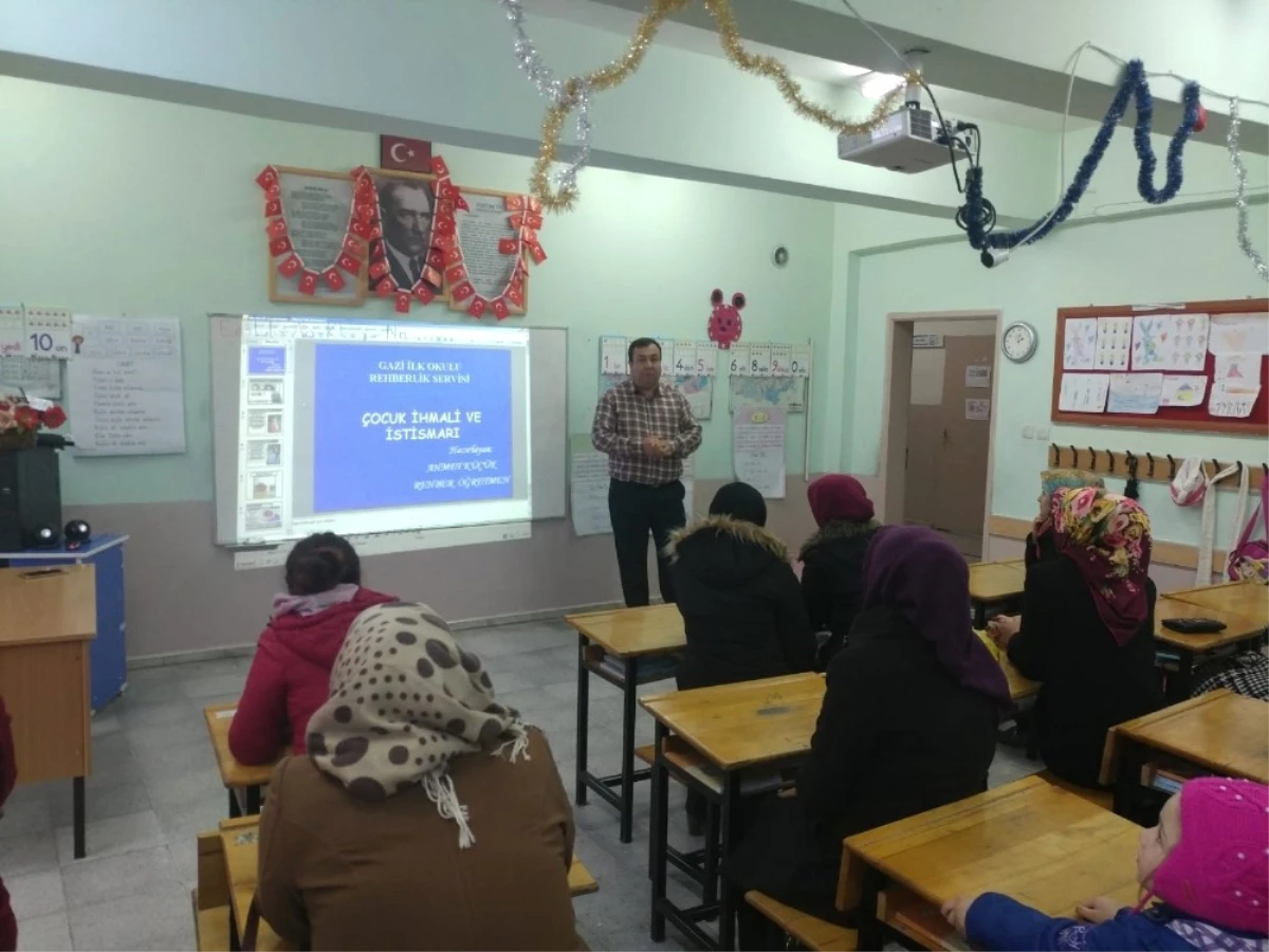 Öğrenci Velilerine "İhmal ve İstismar" Semineri Verildi